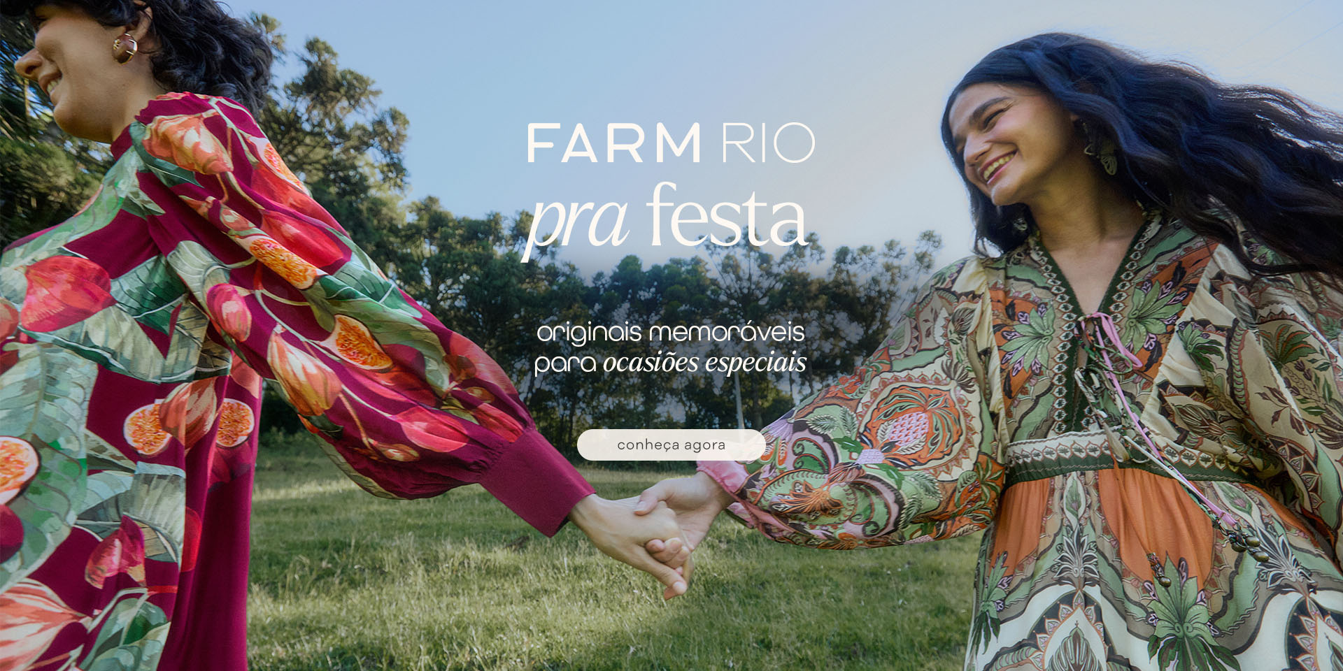 linha festa FARM Rio, conheça os protagonistas das ocasioes especiais