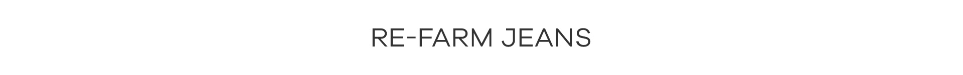 Re-Farm jeans