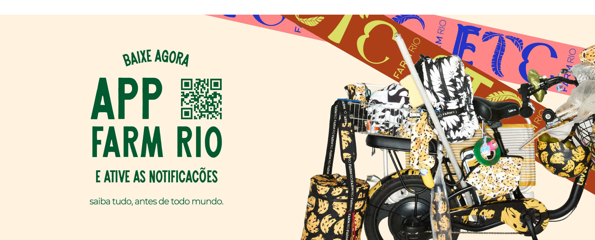 saiba tudo antes de todo mundo: baixe agora o app FARM RIO e ative as notificações