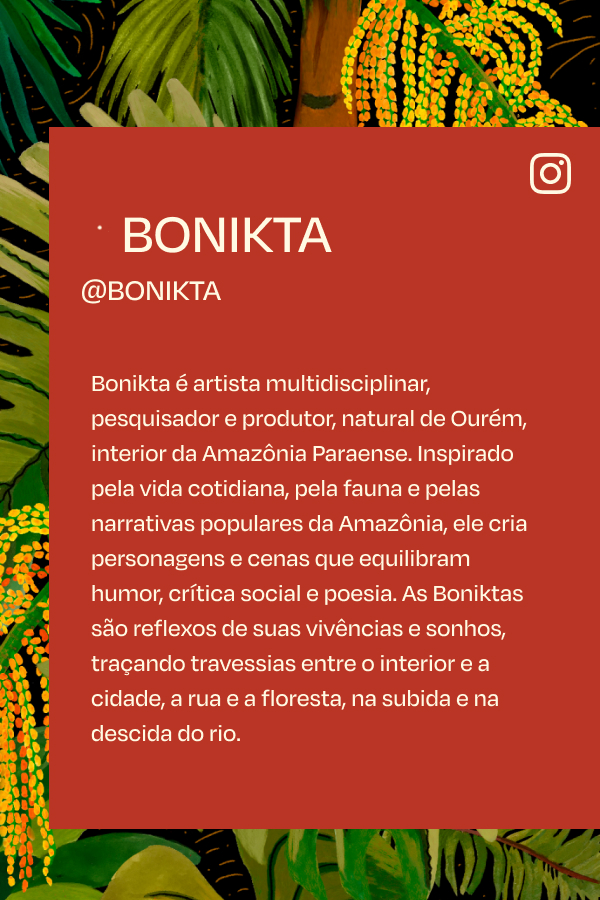 [LP FARM Rio - amazonikas] [carrossel texto bonikta] roupas estampadas Bonikta