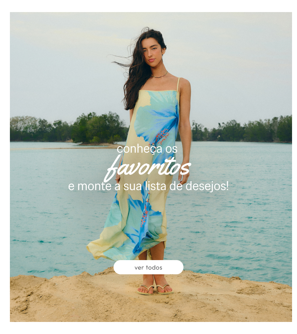 vestido estampado vestida de flor, na paleta desejo azul e branco é favorito da coleção de alto verão da FARM. conheça todas as peças mais vendidas e garante a sua!