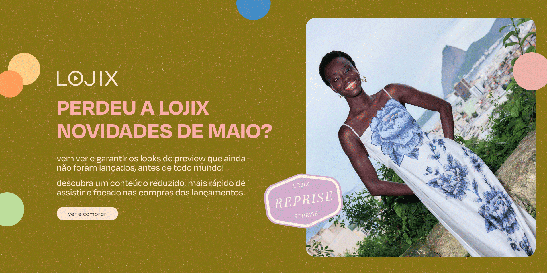 [farm rio] [banner tv lojix] novidades FARM na reprise da lojix! assista