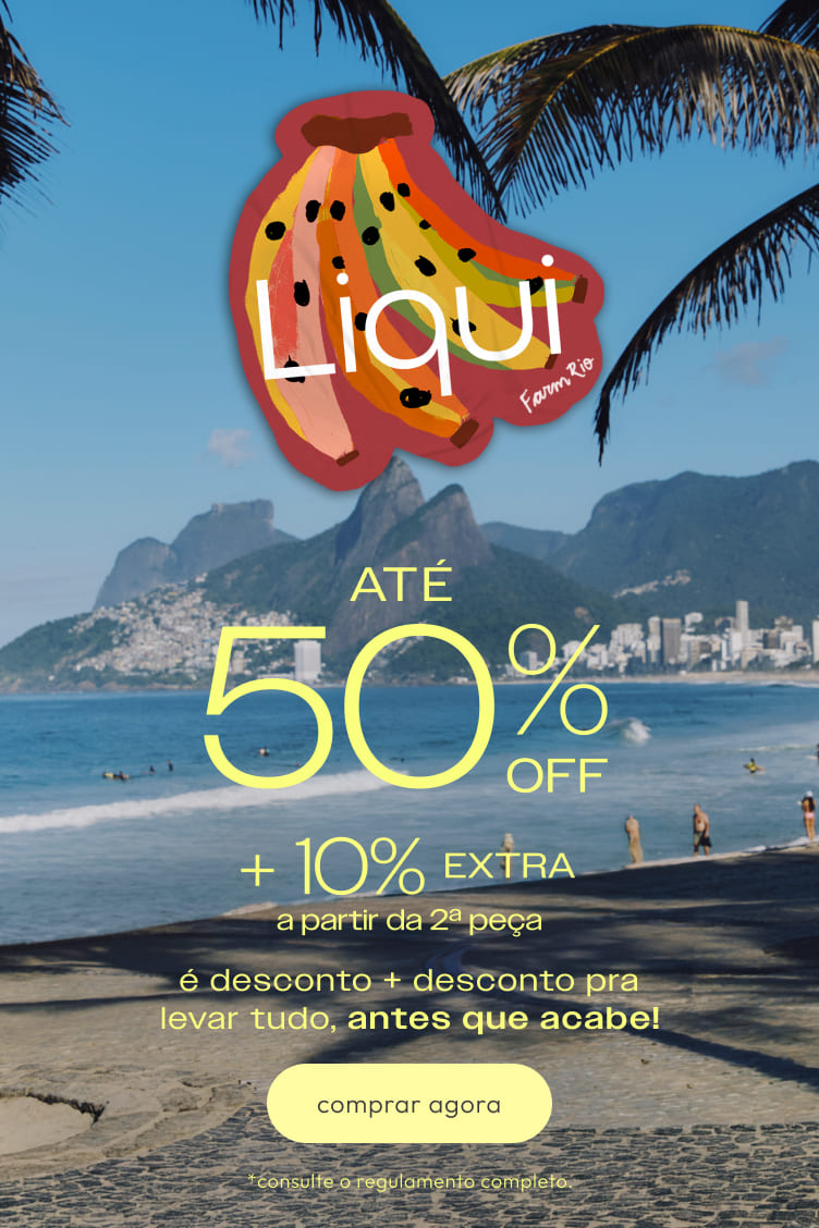 [farm rio] mídia kit liqui até 40% + 10%