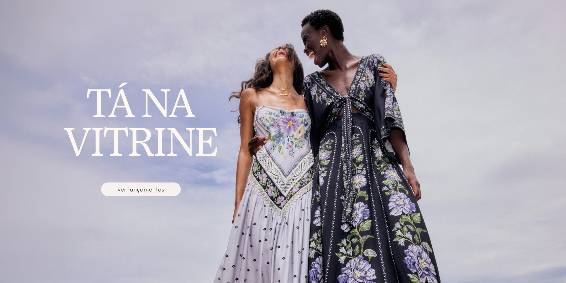 [farm rio] [banner tv vitrine] vestidos florais Farm Rio — tá na vitrine, lançamentos da semana pra garantir