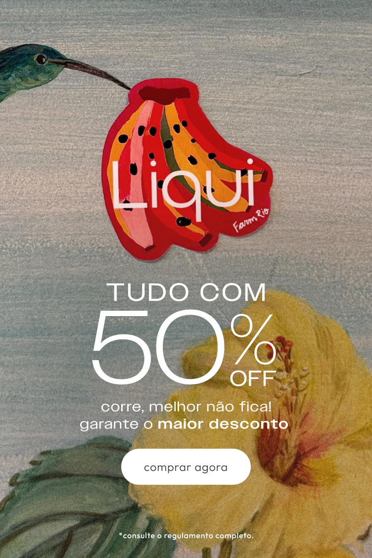 [farm rio] mídia kit liqui tudo 50%