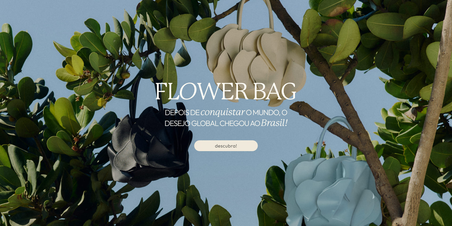 [farm rio] [banner tv flower bag] lançamento FLOWR BAG: bolsa flor desejo da FARM Global chegou no Brasil! conheça todas
