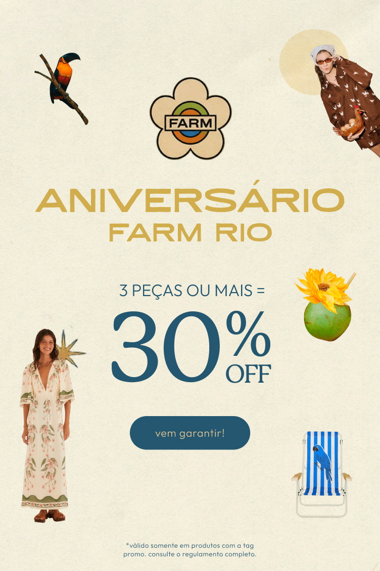 [farm rio] mídia kit promo progressiva