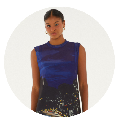 [farm rio] [bolinha vestido midi] vestidos midi FARM Rio