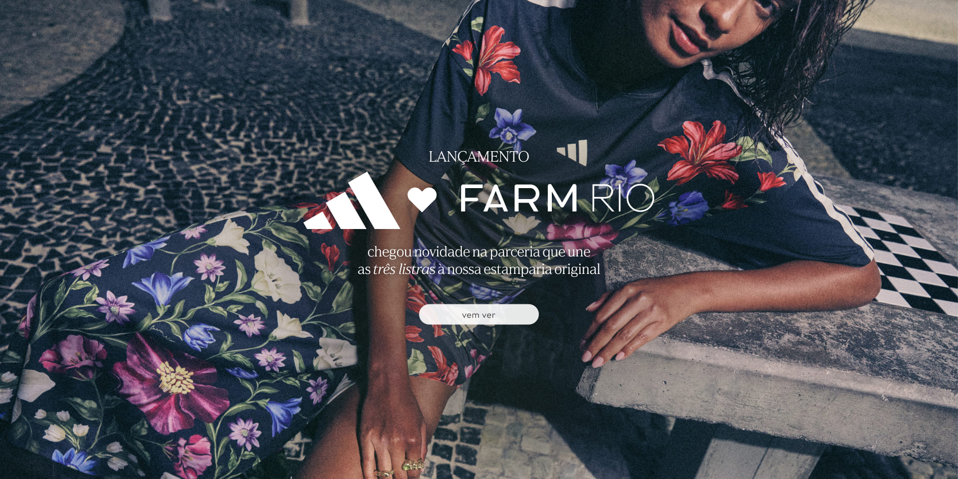 [farm rio] [banner tv adidas] conheça as novidades da collab FARM Rio + adidas