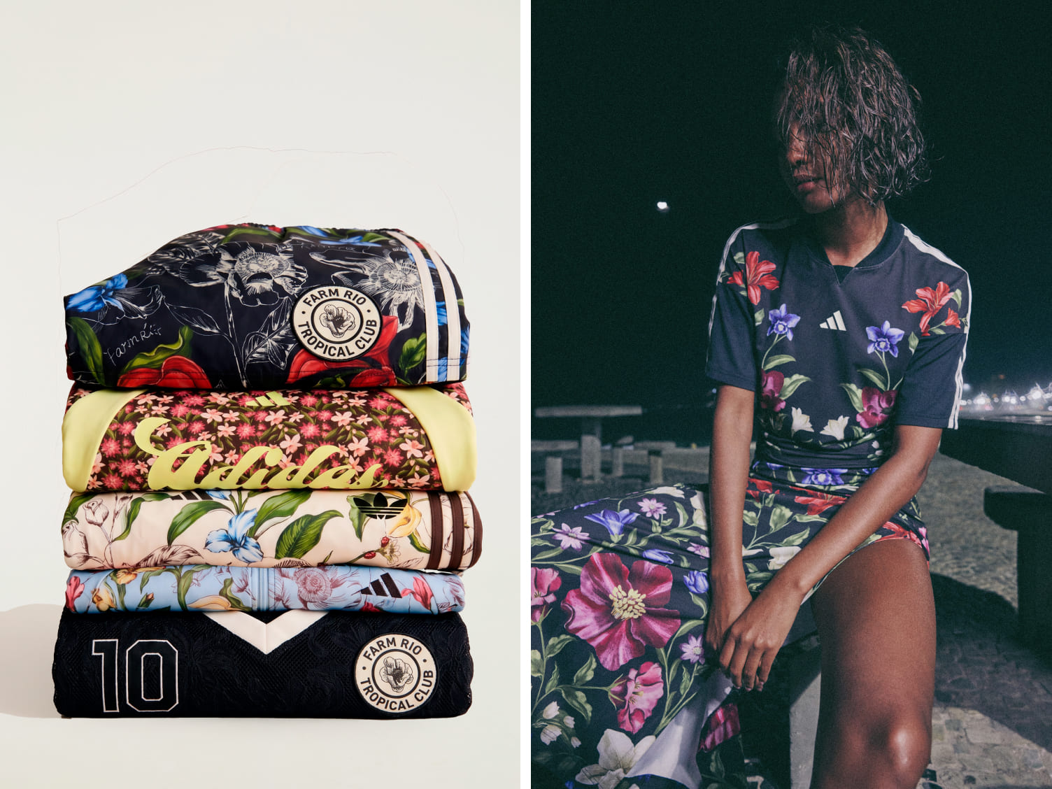 [farm rio] mídia kit adidas 1 em novidades