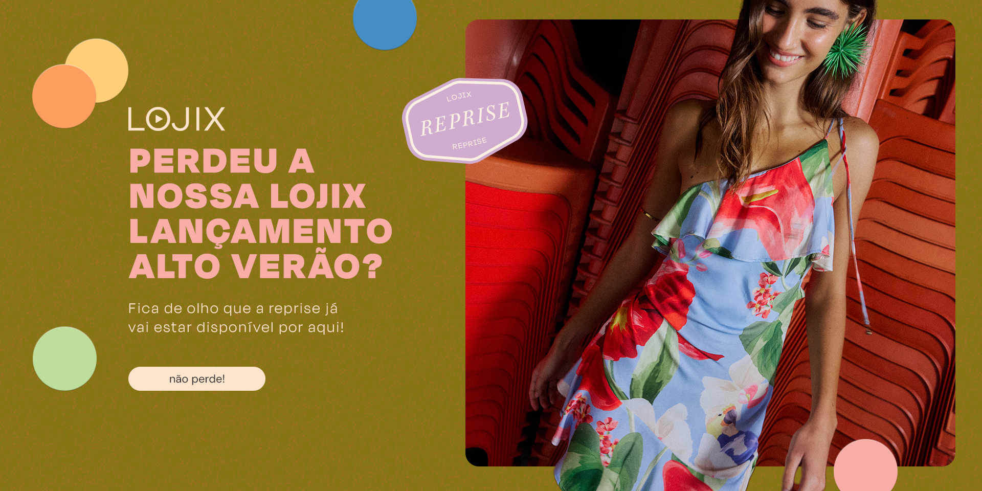 [farm rio] [banner tv reprise lojix] reprise lojix FARM: assista e garanta os looks