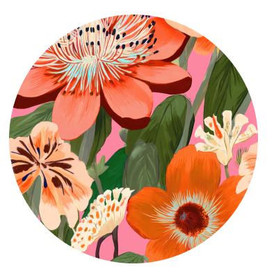 [farm rio] [bolinha floral marina] estampa FARM Rio Floral Marina