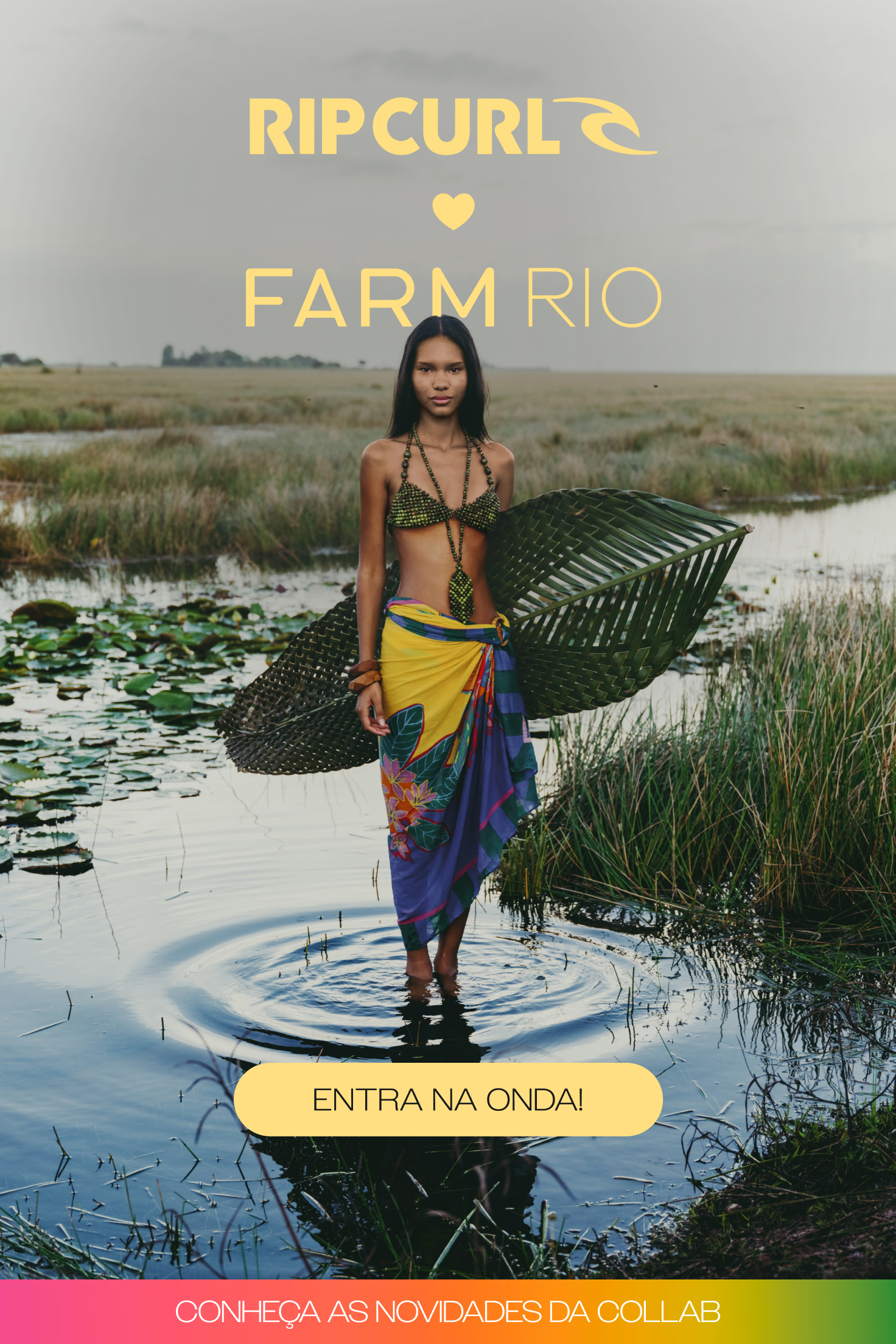 [farm etc] mídia kit novidades rip curl