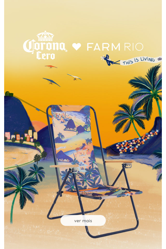 [farm etc] [carrossel corona] conheça a collab de acessórios FARM Rio + Corona! 