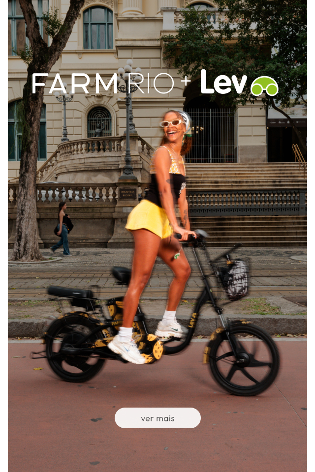 [farm etc] [carrossel lev] FARM Rio + Lev: bikes lev com o colorido da FARM. conheça!